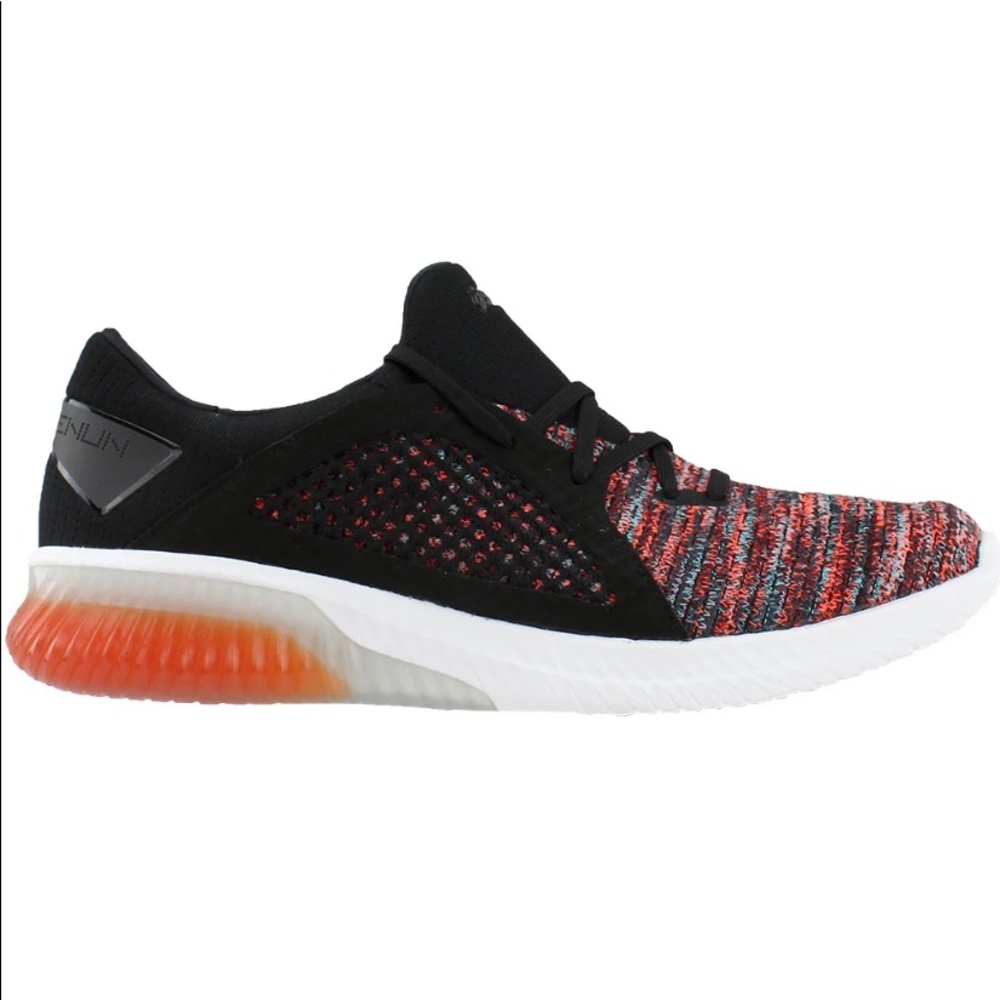Asics Gel-Kenun Black Orange Running Shoes Sneakers T832N Men’s Size 7.5 New - Picture 8 of 10